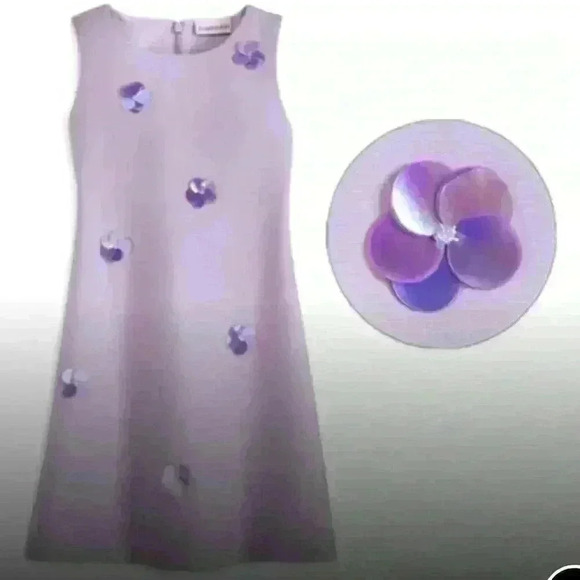 American Girl Lilac Birthday Party Dress - Picture 3 of 3